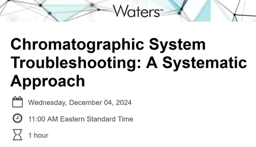 Chromatographic System Troubleshooting: A Systematic Approach