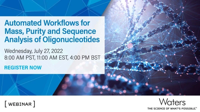 Waters Corporation: Automated Workflows for Mass, Purity and Sequence Analysis of Oligonucleotides