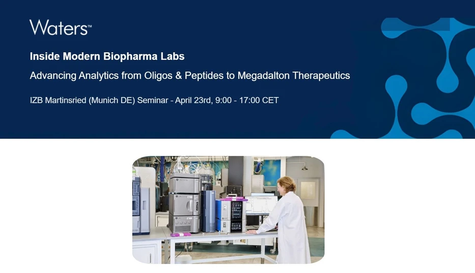Inside Modern Biopharma Labs - Advancing Analytics from Oligos & Peptides to Megadalton Therapeutics
