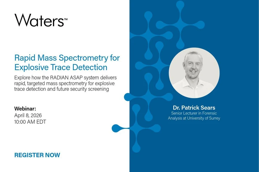 Waters Corporation: RADIAN™ ASAP Mass Spectrometry for the Detection and Analysis of Explosive Traces