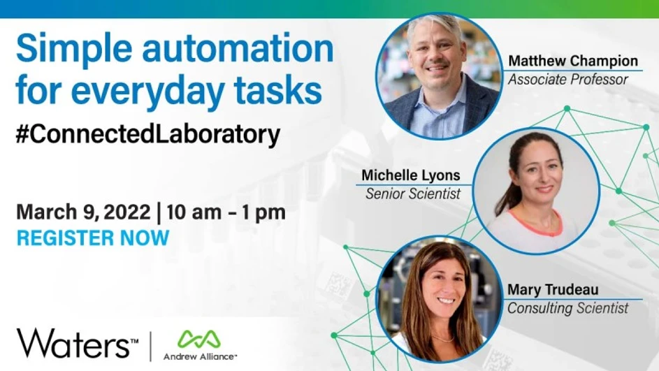 SelectScience/Waters Corporation: Simple automation for everyday tasks