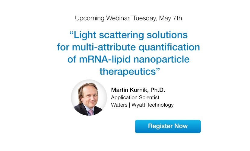 Waters: Light scattering solutions for multi-attribute quantification of mRNA-lipid nanoparticle therapeutics