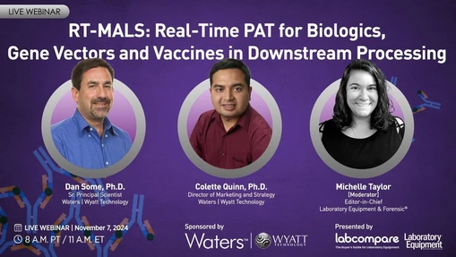 RT-MALS: Real-Time PAT for biologics, gene vectors and vaccines in downstream processing