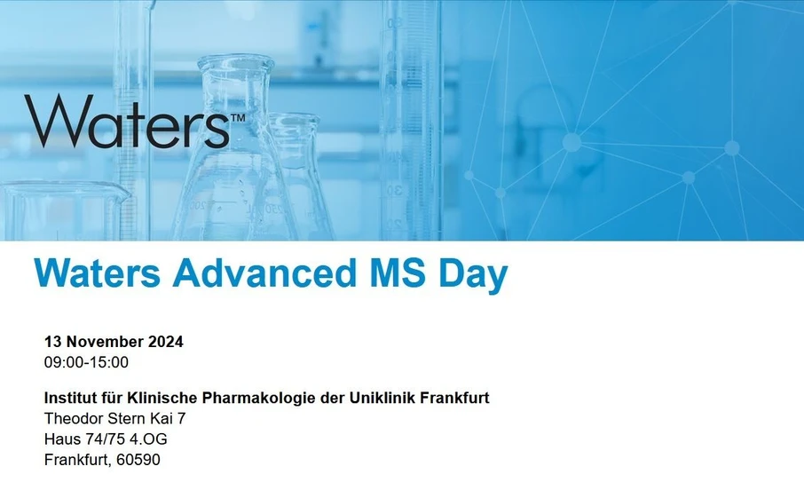 Waters Advanced MS Day (Frankfurt)