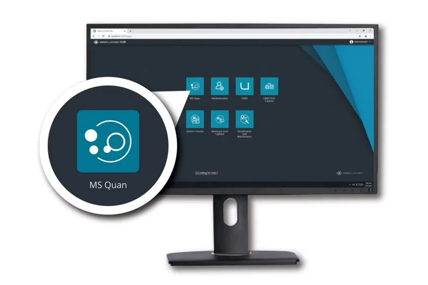 Waters: waters_connect for Quantitation: The MS Quan app is integrated with the waters_connect workflow and utility apps to provide a seamless, efficient workflow for quantitation.