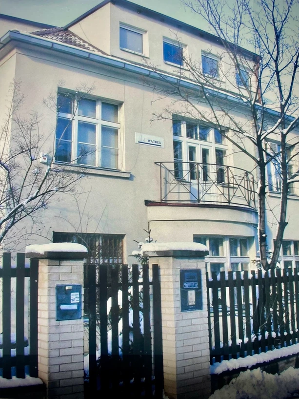 Watrex: Fig. 7: Original Watrex headquarters in Hošťálkova Street, Prague.