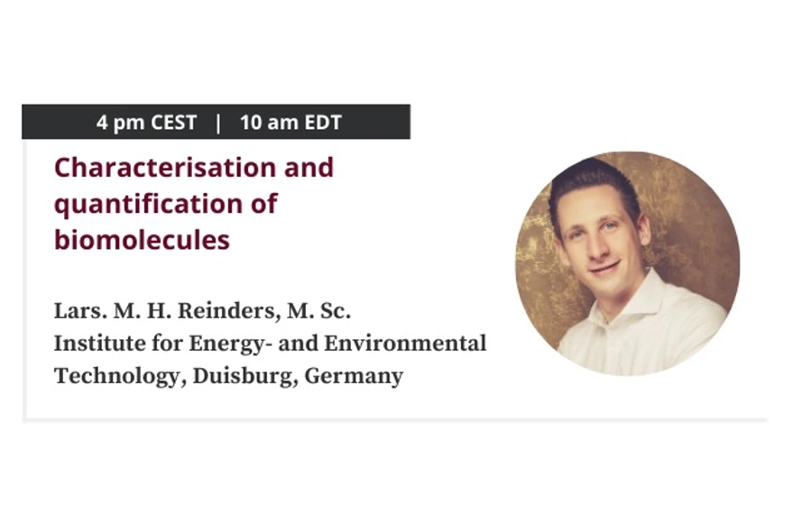Wiley Analytical Science: Characterisation and Quantification of Biomolecules