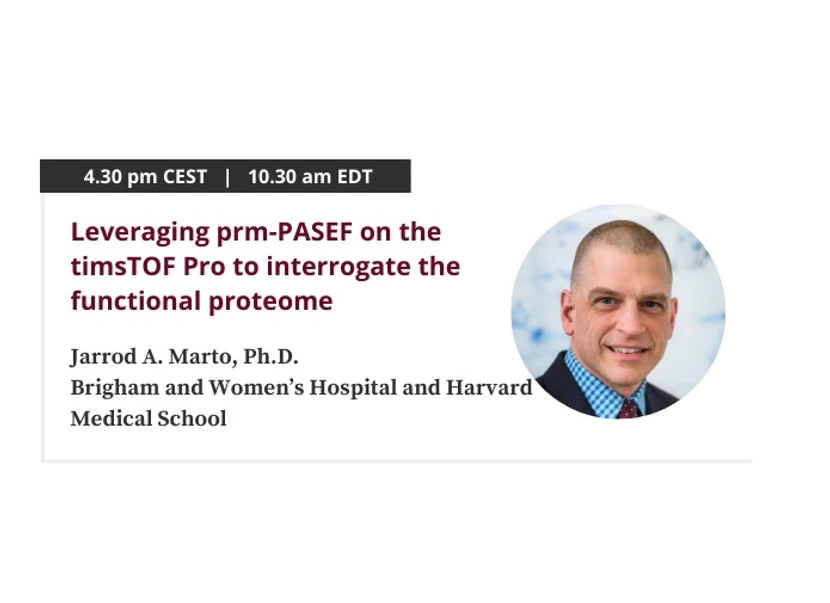 Wiley Analytical Science: Leveraging prm-PASEF on the timsTOF Pro to Interrogate the Functional Proteome