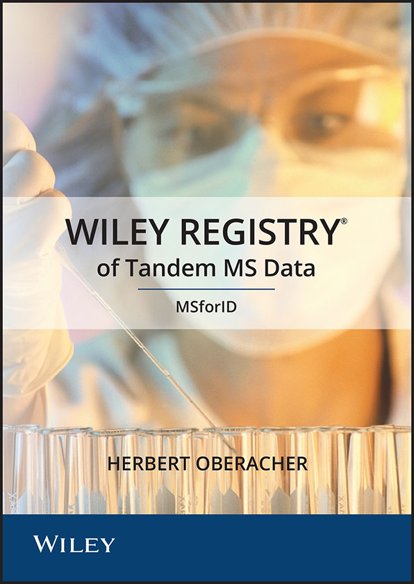 Wiley Registry of Tandem Mass Spectral Data – MS for ID