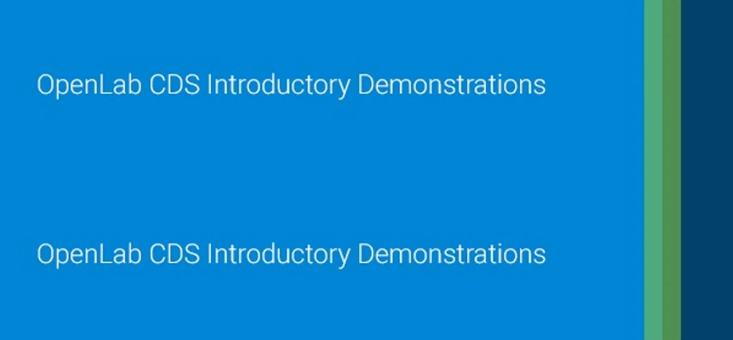 Agilent Technologies: OpenLab CDS Introductory Demonstration