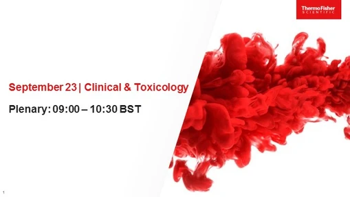 LC-MS User Meeting 2020 - Clinical Toxicology - Plenary Session