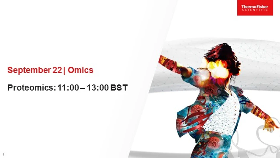 Thermo Scientific: LC-MS User Meeting 2020 - Omics - Proteomics Morning Session